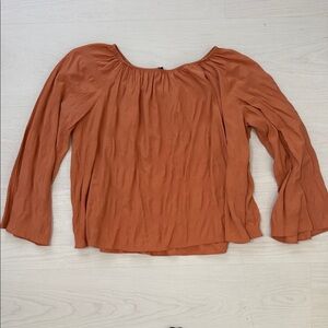 Elizabeth and James Terracotta Blouse